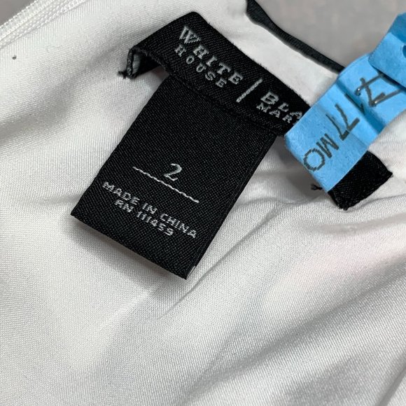 White House Black Market Pencil Skirt with Roses Floral Sz 2 - Picture 2 of 8